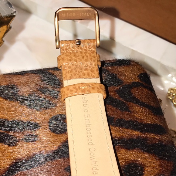 Bronzo Italia Black Spinel Dial LADIES WATCH - Picture 6 of 7